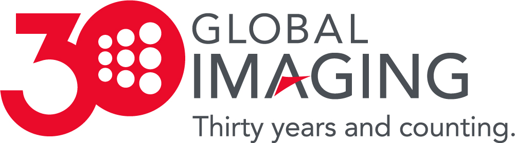 global imaging 30th anniversary logo